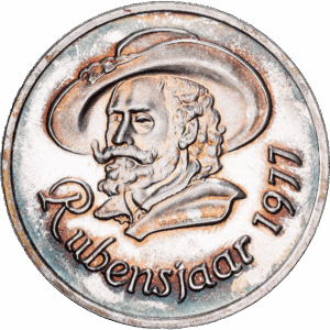 Médaille Argent Pierre Paul Rubbens Bruxelles 1977 #1384