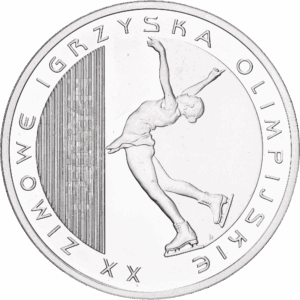 10 Zlotych Argent XX Olympique Turin- Patinage artistique Varsovie 2006 #1391