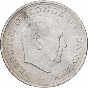 10 Kroner Argent Mariage de la princesse Margrethe et du prince Henrik Copenhague 1967 #1420