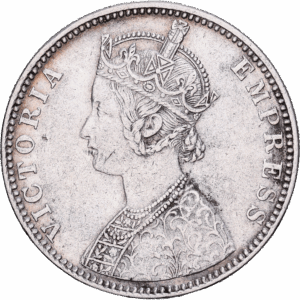 One Rupee Victoria Bombay 1890 #1442