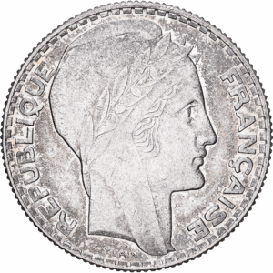 10 Francs Argent Turin Paris 1939 #1450