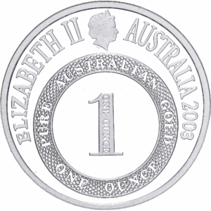 5 Dollars australien Argent Élisabeth II « Masterpieces in Silver – Port Phillip Patterns » Canberra 2003 #1459