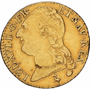 Louis d’or aux écus accolés Louis XVI 1786 Paris #1476
