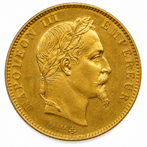 10 francs or napoléon III tête laurée TTB+ / SUP #0101