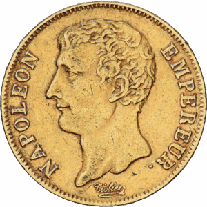 20 francs Or Napoleon Empereur An 12 Paris " Variété Sans Point après Française " #1481