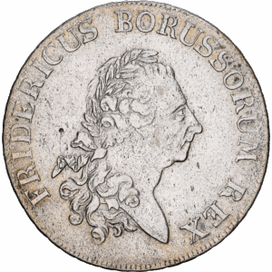 1 Reichsthaler Frédéric II de Prusse 1776 A Berlin #1491