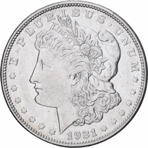 1 Dollar Argent Morgan 1921 Denver #1492