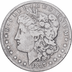 1 Dollar Argent Morgan 1887 Nouvelle Orléans #1496