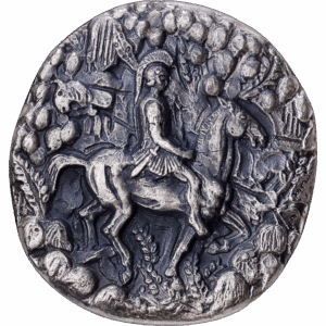 Médaille-sculpture "Entrée d’Alexandre à Babylone" – ANTIKA –  1979 #1503