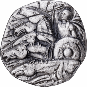 Médaille-sculpture "Bataille de Chéronée" – ANTIKA –  1979 #1507