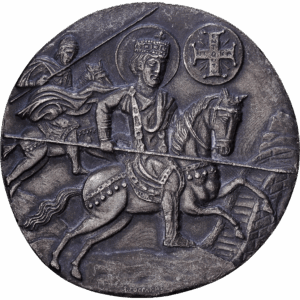 Médaille Argent "La Vision de Constantin le Grand" Série BYZANCE #1509