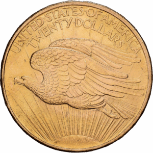 20 Dollars Or Saint-Gaudens Double Eagle Philadelphie 1908 #1546