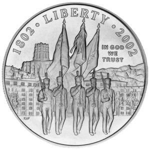 1 Dollar Commémoratif - Bicentenaire de l’Académie militaire de West Point- Argent - Proof - SUP/SPL