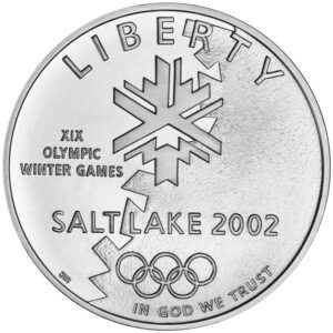 1 Dollar Commémoratif - Jeux olympiques d’hiver de Salt Lake City - Argent - Proof - SUP/SPL