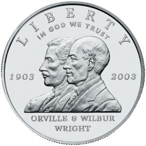 1 Dollar Commémoratif - Centenaire du premier vol - Argent - Proof - SUP/SPL