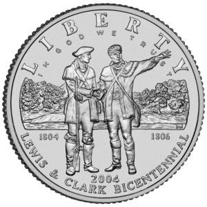 1 Dollar Commémoratif - Bicentenaire de l’expédition Lewis et Clark - Argent - Proof - SUP/SPL