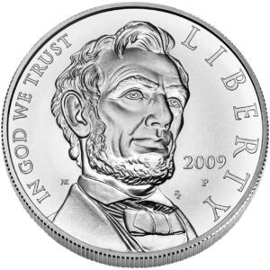 1 Dollar Commémoratif - Bicentenaire d’Abraham Lincoln- Argent - Proof - SUP/SPL