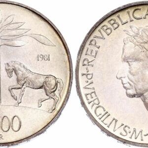 ITALIE - 500 LIRE ARGENT - VIRGILIO MARONE 1981 - BU - ÉCRIN ET CERTIFICAT D'ORIGINE