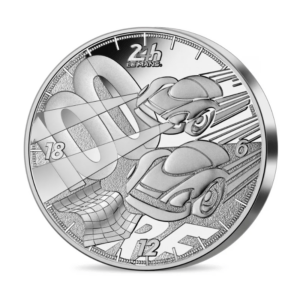 10 euros Les 24h du Mans (Argent 999‰)
