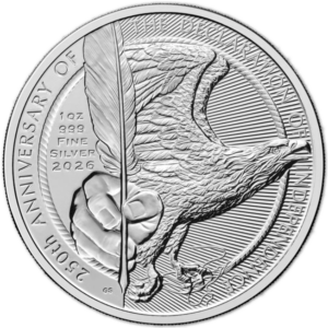 1 oz 250 ans de la déclaration d'indépendance 2026