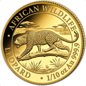 1/10 oz léopard 2026 or