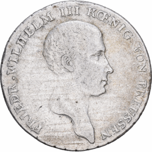 1 Thaler Argent Frédéric-Guillaume III Berlin (A) 1814 #1620