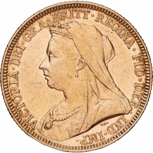 Souverain 1893 Melbourne (M) Victoria Or #1642