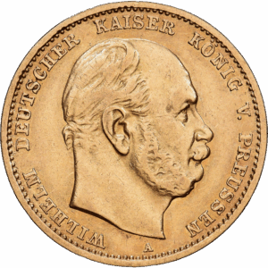 10 mark 1878 berlin wilhelm I or #1649