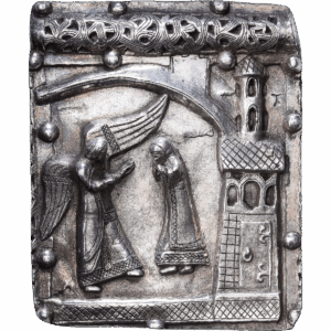 Plaquette sans date vérone fidia gallery l’annonciation argent #1653