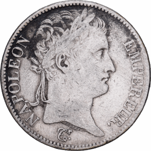 5 francs 1812 D lyon napoléon Ier argent #1657