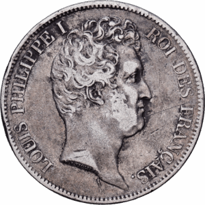 5 francs 1831 T nantes louis-philippe Ier argent #1663