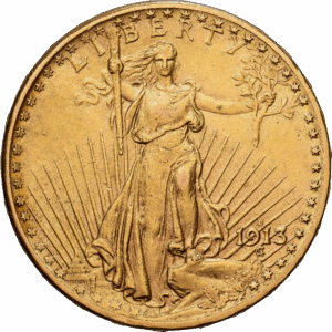 20 dollars 1913 denver saint-gaudens or #1680