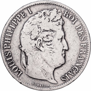 5 francs 1831 marseille louis philippe I argent #1695