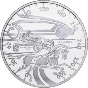 10 francs 2000 paris le siècle de l’automobile argent #1700