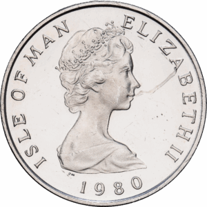2 pence 1980 pobjoy mint elizabeth II argent #1721