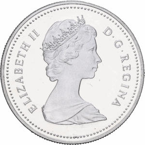 1 dollar 1981 ottawa elizabeth II argent #1741