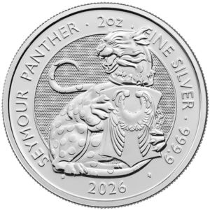 2 oz panthère seymour tudor beasts 2026 argent