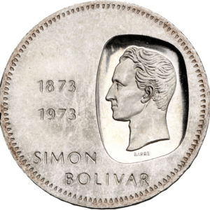 10 bolivares centenaire bolivar venezuela argent