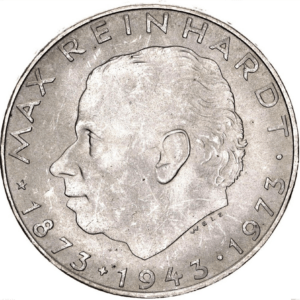 25 schilling 1973 max reinhardt argent