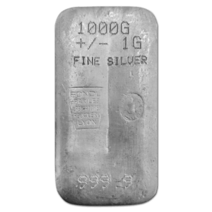 Lingot argent 1 kg laboratoires pourquery lyon