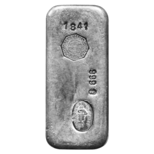 Lingot argent 1 kg lyon alemand louyot