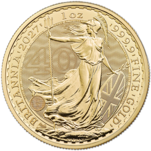1 oz britannia 2027 or 40e anniversaire