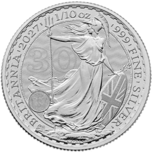 1/10 oz britannia 2027 argent 30e anniversaire
