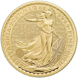 1/2 oz britannia 2027 or 40e anniversaire