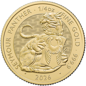 1/4 oz panthère seymour tudor beasts 2026 or