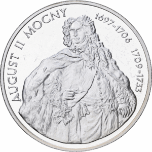 10 złotych 2005 varsovie august II mocny argent #1756