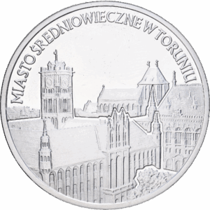 20 złotych 2007 varsovie toruń argent #1761
