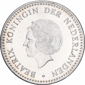 50 gulden 1980 utrecht béatrix argent #1784