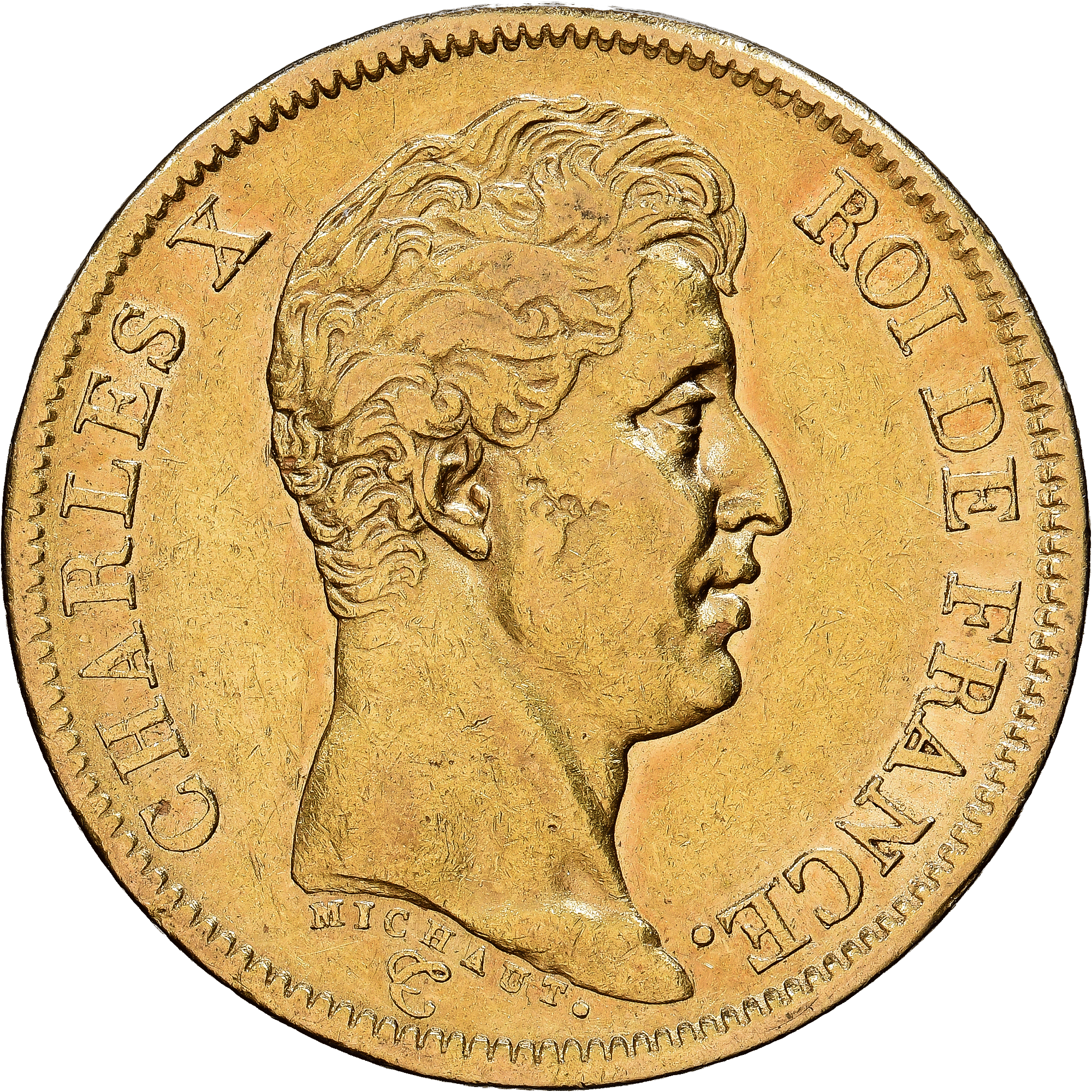 40 francs 1824 A charles X or #1790