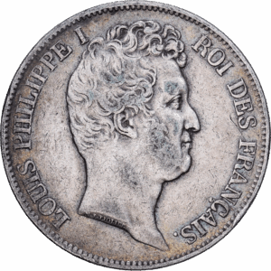5 francs 1831 D louis philippe I argent #1813